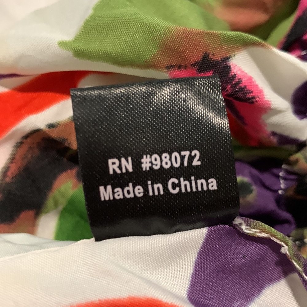 Colorful Ruched Scarf - Picture 8 of 8